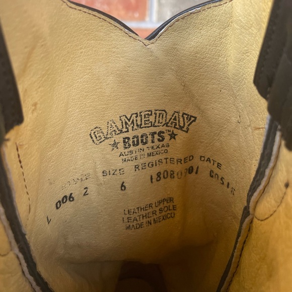 SMU Mustangs Gameday Cowboy Boots - Picture 6 of 7